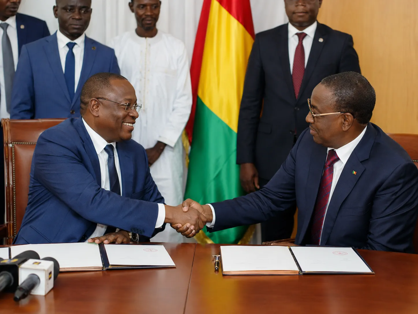 Cérémonie de signature officielle — DGPEIP
